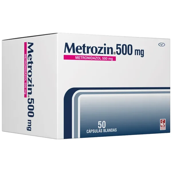 Metrozin Cápsulas 500Mg Blíster X 10