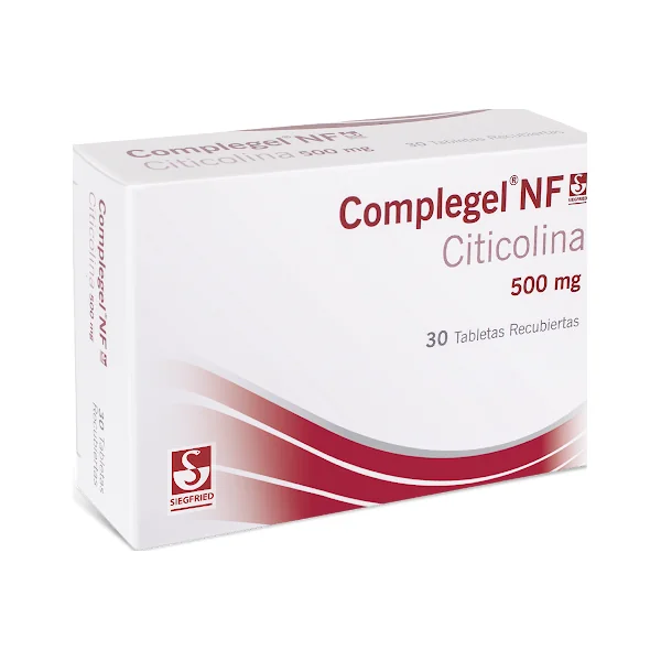 Complegel NF Citicolina 500 Mg Siegfried Caja X 30 Tabletas