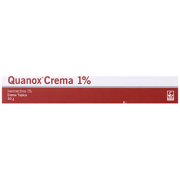 Quanox Ivermectina 1% Crema Atópica Tubo X 30 Gr