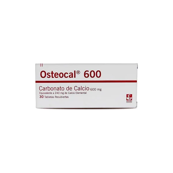 Osteocal 600 MG Caja X 30 Tabs