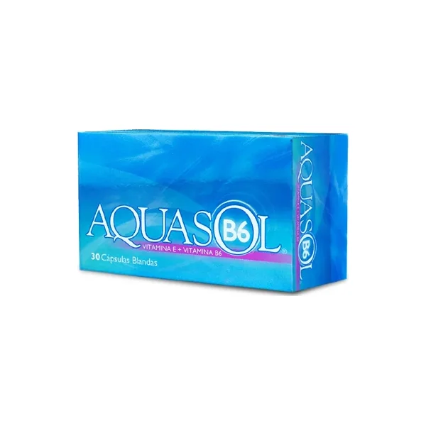 AQUASOL B6 30 CAPSULAS