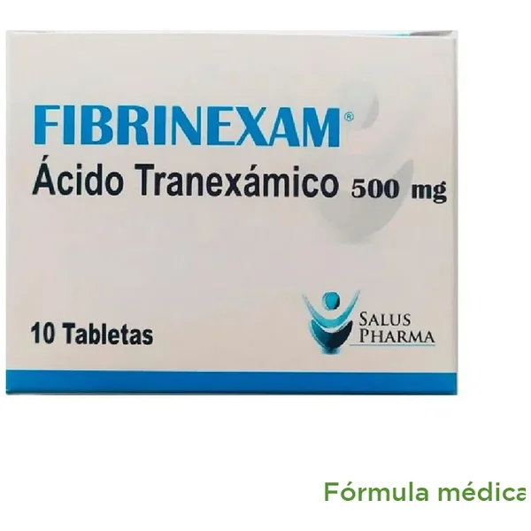 Fibrinexam 500Mg Tableta Caja X 10