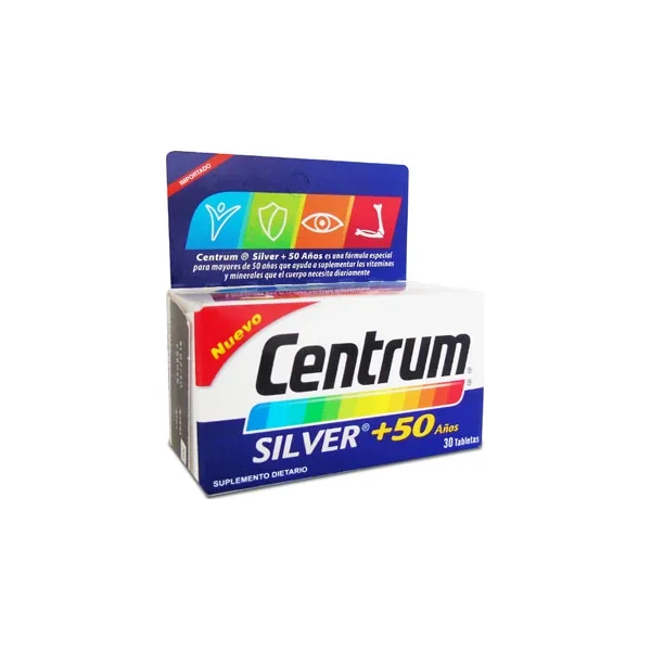 CENTRUM SILVER 50 ANOS 30 TABLETAS