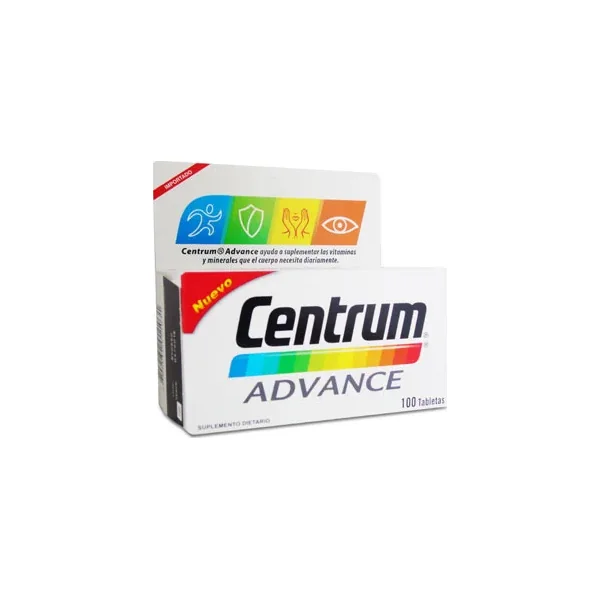 CENTRUM ADVANCE 100 TABLETAS