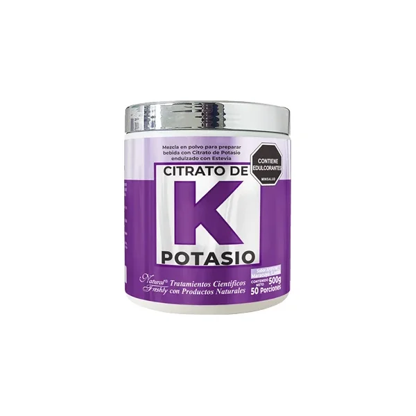 Citrato DE Potasio Nat.freshly FCO X 500 GR