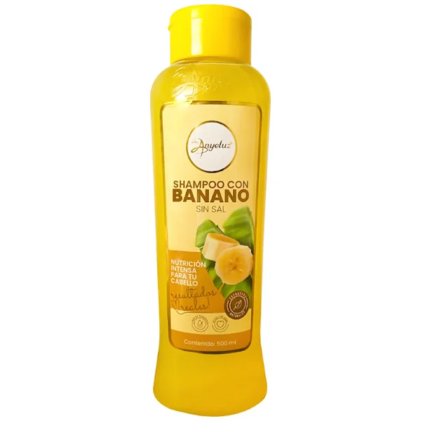 CHAMPOO CON BANANO ANYELUZ 500ML(SAV)