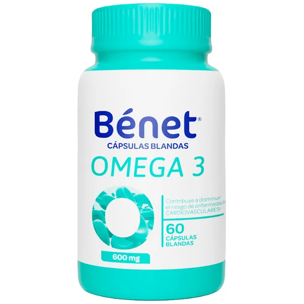 CAPSULAS BENET OMEGA 3 60 UNDS