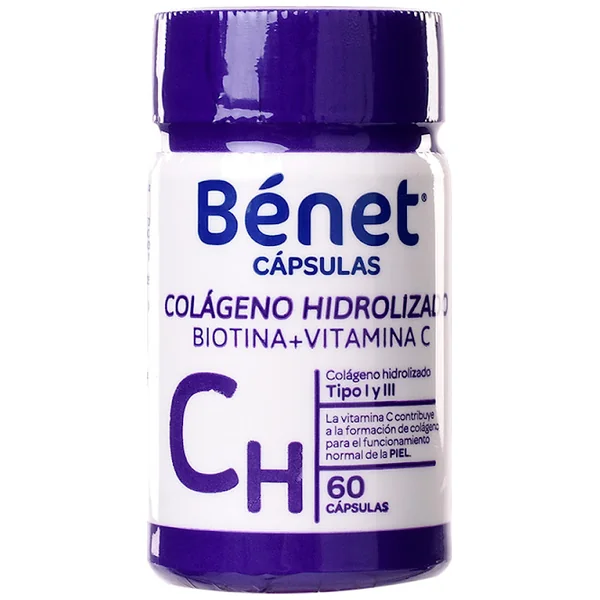 COLAGENO HIDROLIZ.+BIOTINA VIT.C 60 TABS
