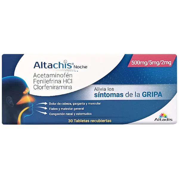 ALTACHIS NOCHE 500MG/5MG/2MG 30 TBS