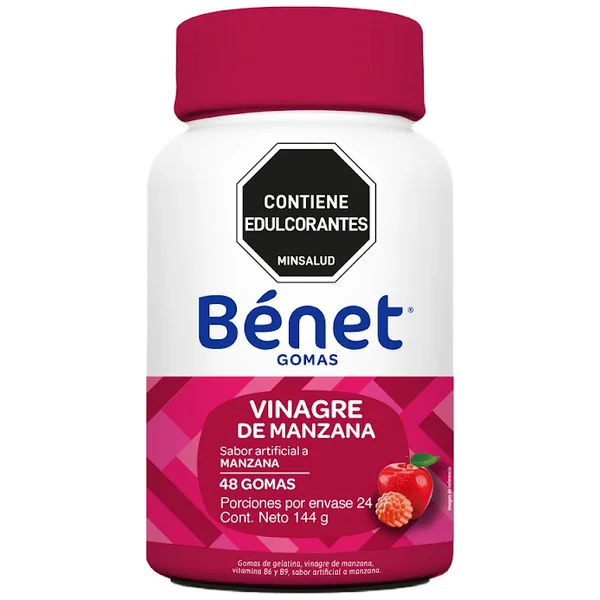 Gomas Benet Vinagre Manzana Frasco x 48 und