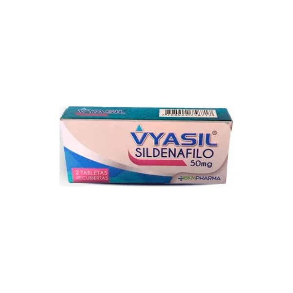 Vyasil 50 MG Caja X 2 Tabs