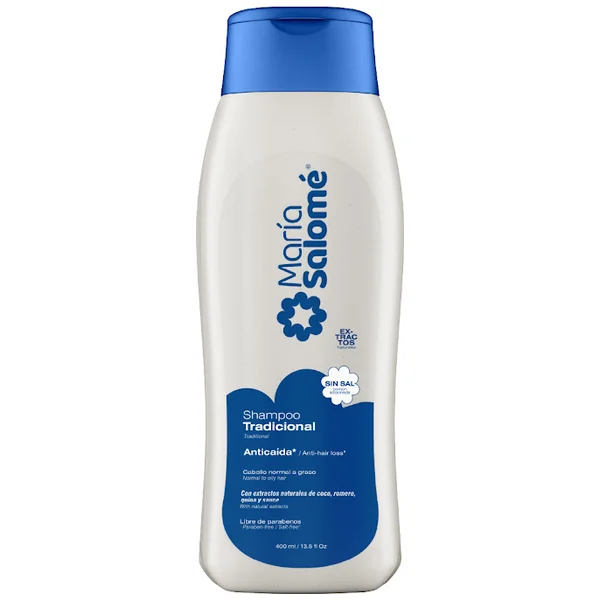 CHA.SIN SAL PREV.CAID MARIA SALOME 400ML