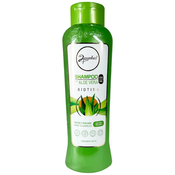 CHAM.ALOE VERA S/SAL ANYELUZ 500ML(SAV)