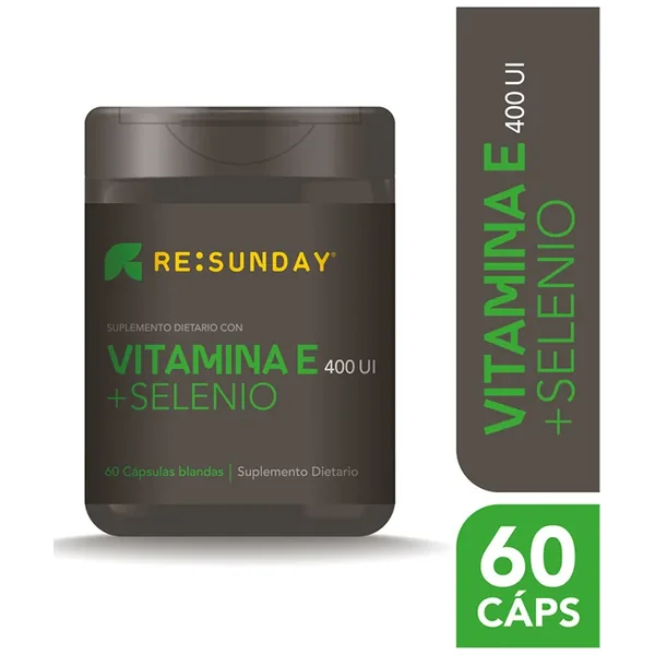VITAMINA E +SELENIO RESUNDAY FCO X 60 CAPS