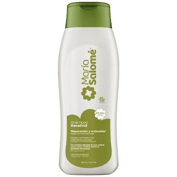 CHA.KERATIN 2 MARIA SALOME SIN SAL 400ML