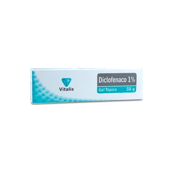 Diclofenaco GEL 1% Vitalis Tubo X 50 GR