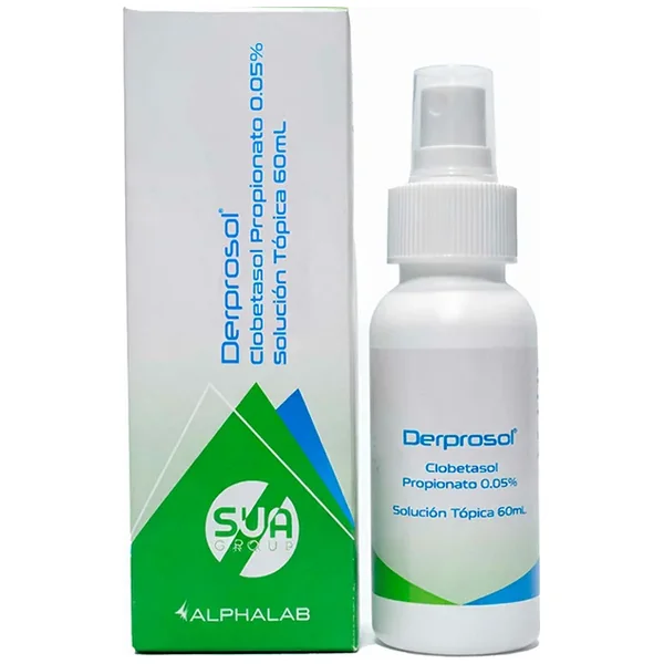 DERPROSOL 0.05% SOL.TOPICA FCO X 60 ML