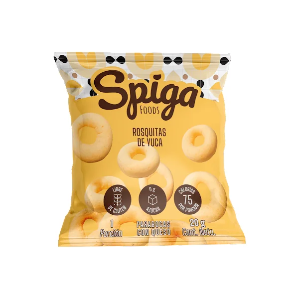 Rosquitas De Yuca Spiga Foods X 20 Gr