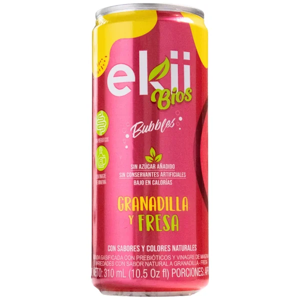 Soda Ekii Bios Granadilla, Fresa Lata X 310 Ml