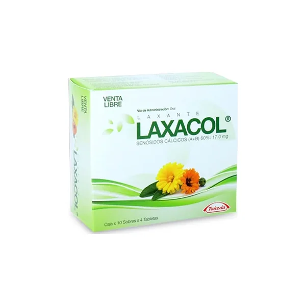 Laxacol 10 S/S X 4 Tabs