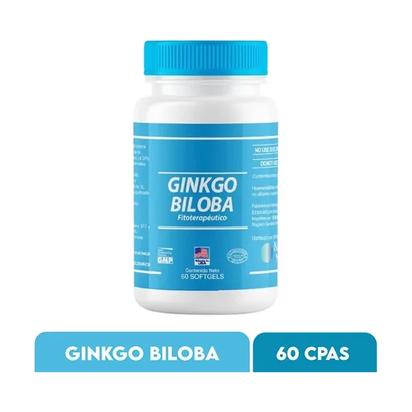 Ginkgo Biloba 80 MG Comerlat FCO X 60 Caps