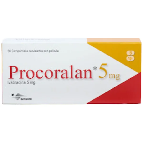 Ivabradina 5 Mg Procoralan Caja X 56 Comprimidos