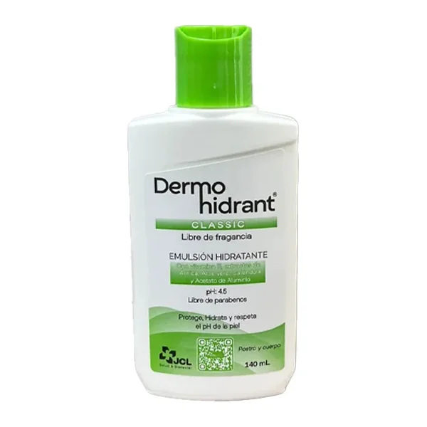 DERMOHIDRANT ACET.ALUMINIO EMULSION FCO X 140 ML