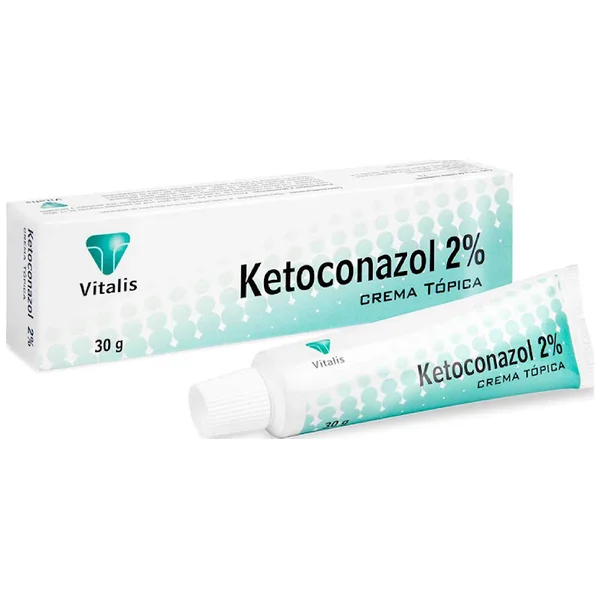 Ketoconazol 2% Vitalis Crema Tópica X 30 Gr
