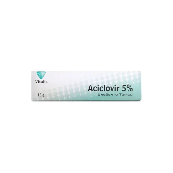 Aciclovir UNG TOP.5% Vitalis Tubo X 15 GR