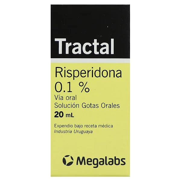 Tractal Roemmers Risperidona 0.1Mg Solución Gotas Orales Frasco X 20Ml