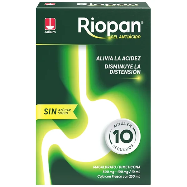 Riopan Gel Magaldrato/Dimeticona Frasco X 250mL