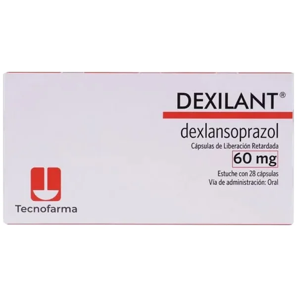 Dexilant Dexlansoprazol 60 Mg Tecnofarma Caja X 28 Cápsulas
