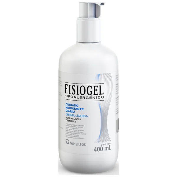 Crema Líquida Fisiogel Piel Seca Botella X 400 Ml