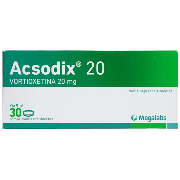 ACSODIX 20 MG  30 TBS (P)220428
