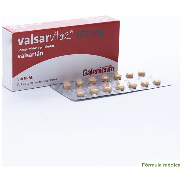 Valsarvitae Tabletas Recubiertas 160Mg Caja X 28