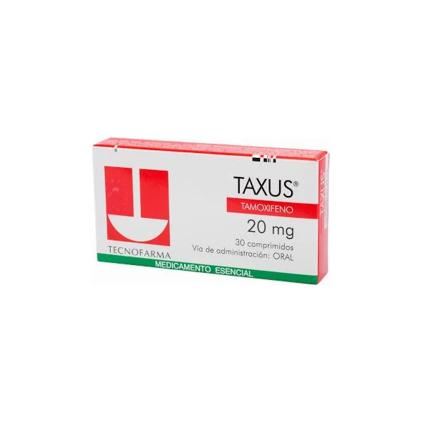 Taxus Tamoxifeno 20 Mg Tecnofarma Caja X 30 Comprimidos