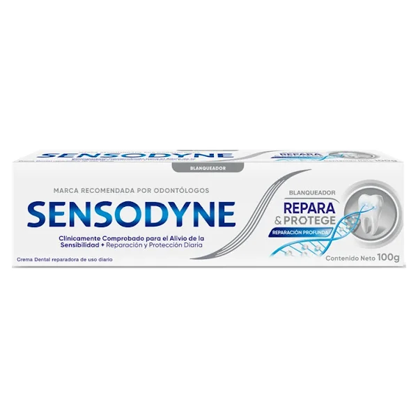 Sensodyne Repara & Protege Blanqueador -Sensibilidad, 100 G