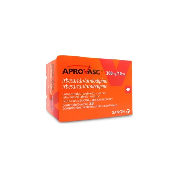 Aprovasc 300/10 MG Caja X 28 Comp