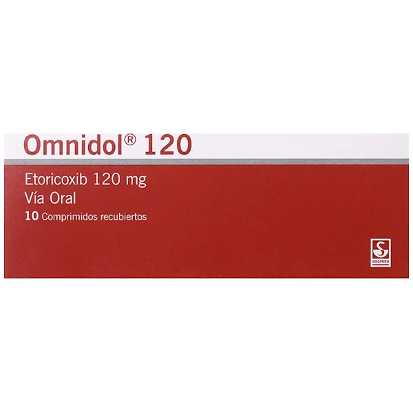 Omnidol Etoricoxib 120 Mg Siegfried Caja X 10 Tabletas