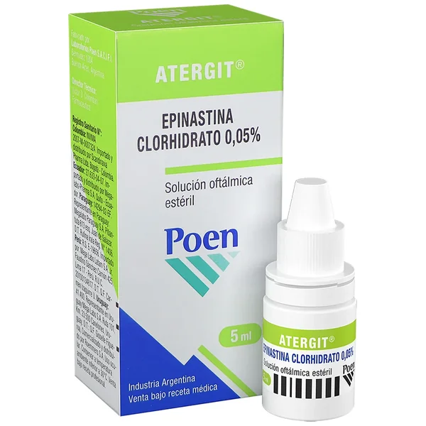 Atergit 0,05% Solución Oftalmica Frasco X 5mL
