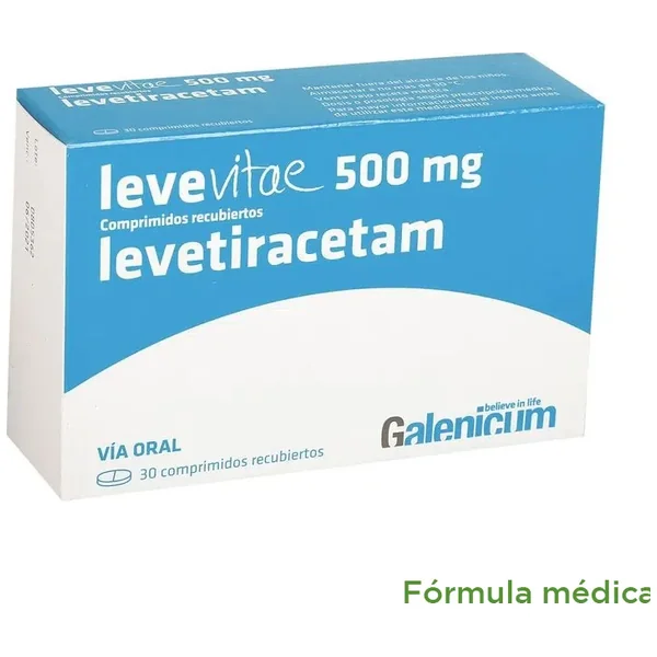 Levevitae 500Mg Tableta Recubierta Caja X 30