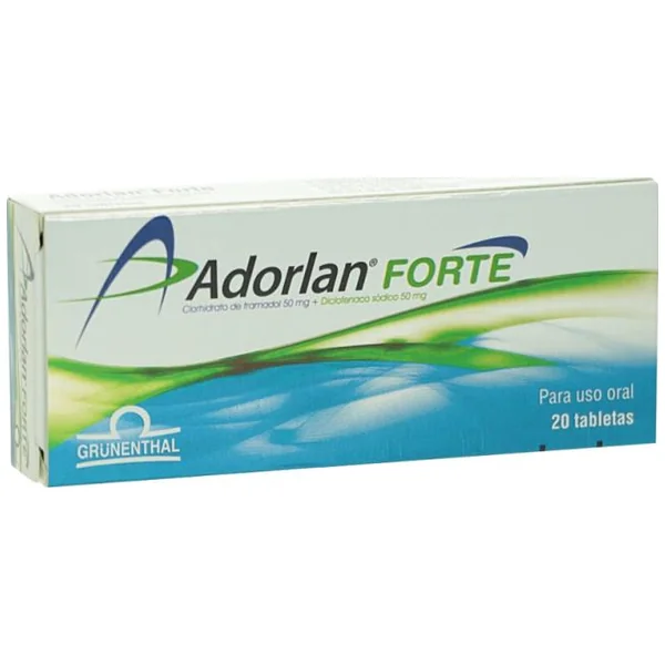 Adorlan Forte Caja X 20 Tabletas
