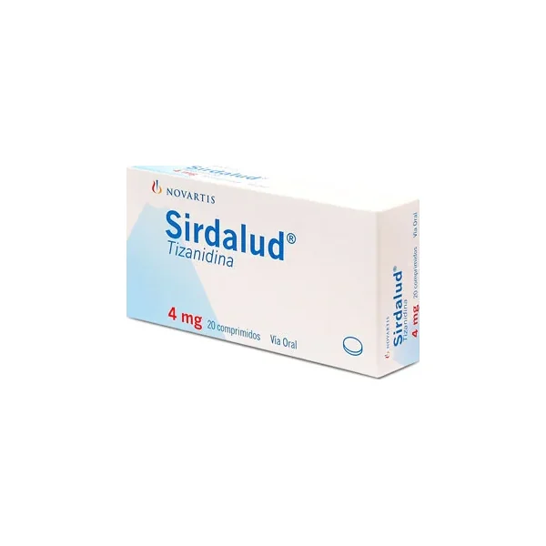 Sirdalud 4 MG Caja X 20 Comp