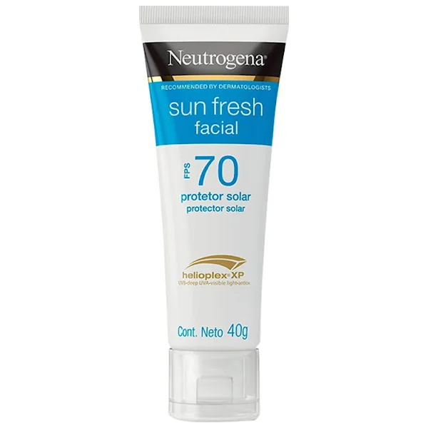Protector Solar Neutrogena Sunfresh Facial FPS 70 X 40 Ml