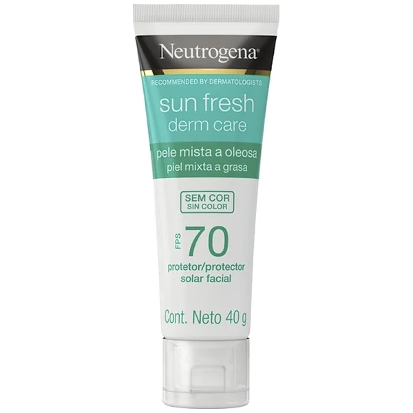 Protector Solar Facial Neutrogena Derm Care Fps 70 Sin Color X 40 G