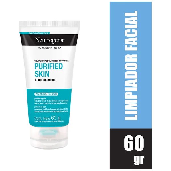 Limpiador Facial Neutrogena Purified Skin Gel X 60 Gr