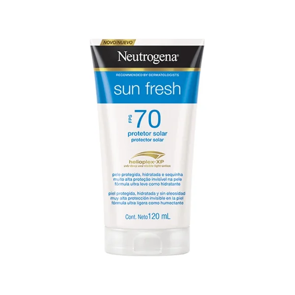 Protector Solar Neutrogena Sun Fresh Fps 70 X 120 Ml