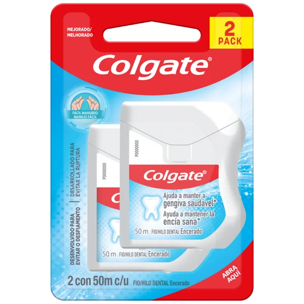 2 HILO DENTAL COLGATE 50M PACK