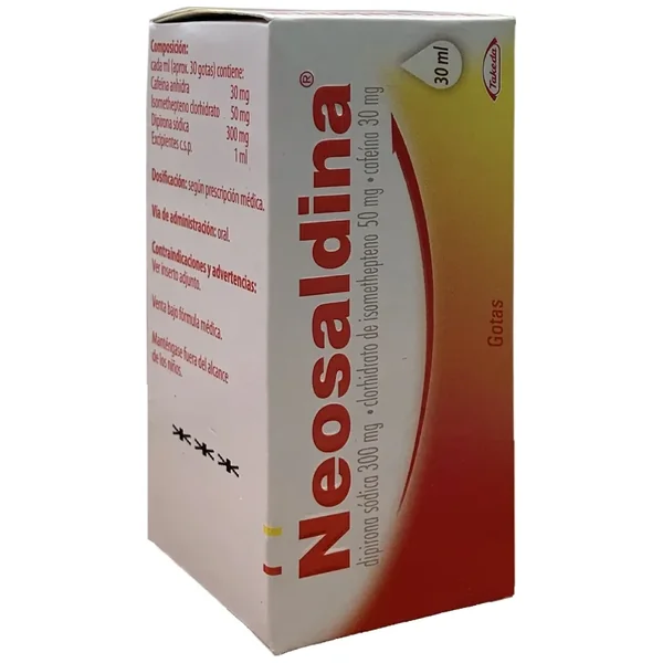 Neosaldina Solución Oral (300Mg+50Mg+30Mg)/mL Frasco X 30mL