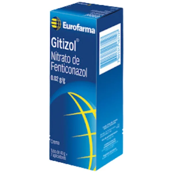 Gitizol Nitrato De Fenticonazol 0.02 G Eurofarma Crema Vaginal X 40 Gr